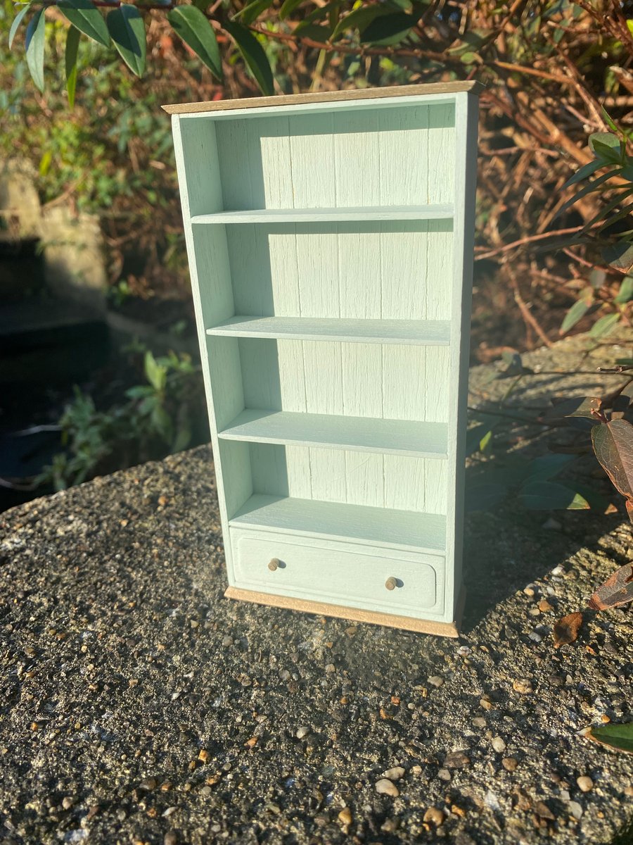 Dolls house bookcase handmade 112 scale Folksy