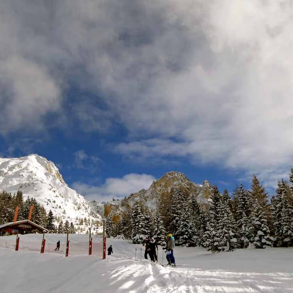 Les Arcs Arc 1800 Paradiski French Alps France Photograph Print