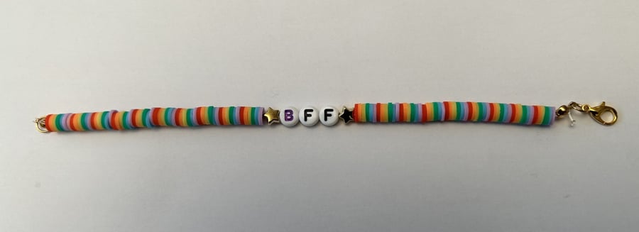 BFF Rainbow bracelet