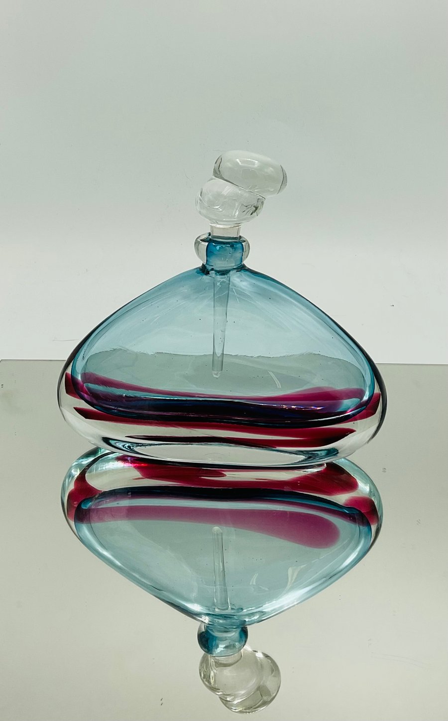 Turquoise Ruby Musical Bottle