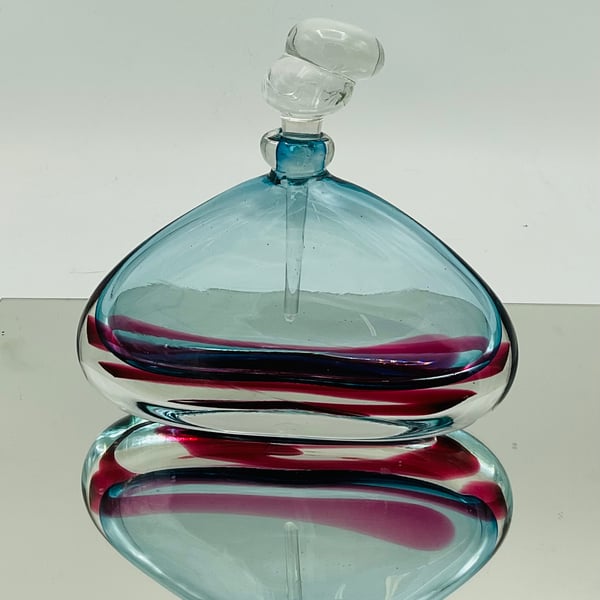 Turquoise Ruby Musical Bottle