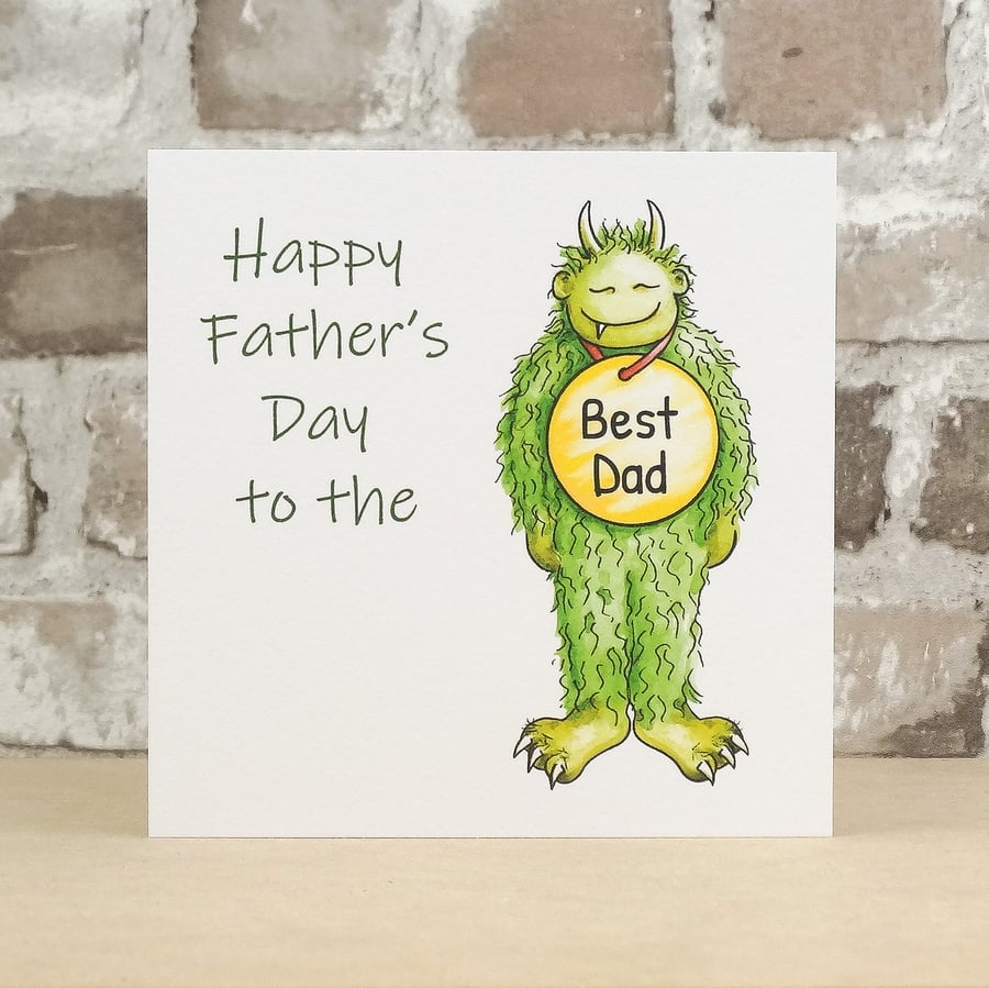 Father's Day Card Best Dad