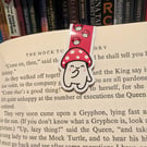 Laughing Mushroom  Magnetic Bookmark