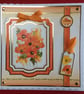 Poppy Card Thanks So Much Poppies 3D Luxury Handmade Card - Image 1
