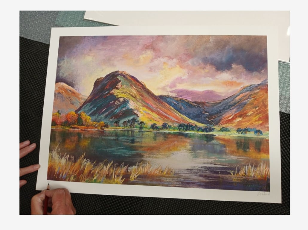 Buttermere Limited Edition signed Print 