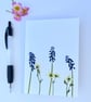 Pack of 4 Handmade Real Pressed Flower Greeting Cards - Image 4