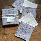 reusable recyclable face wipes make up remover pads larger size