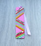 Bookmark, colourful, wood, pyrography. - Image 1