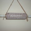 shabby chic  personalised rolling pin any name
