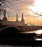 Battersea Power Station Grosvenor Bridge London Photograph Print