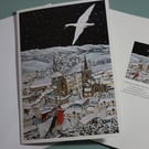 A Wintery Enniskillen Wonderland A5 Card