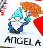Gnome Personalised Valentine's, Birthday, Anniversary, Just Because Card  - Image 9