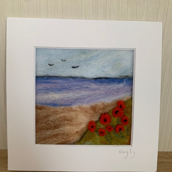 Poppies by the Sea