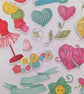 Craft and Hobby themed die cuts, ephemera card topper embellishments - Image 5