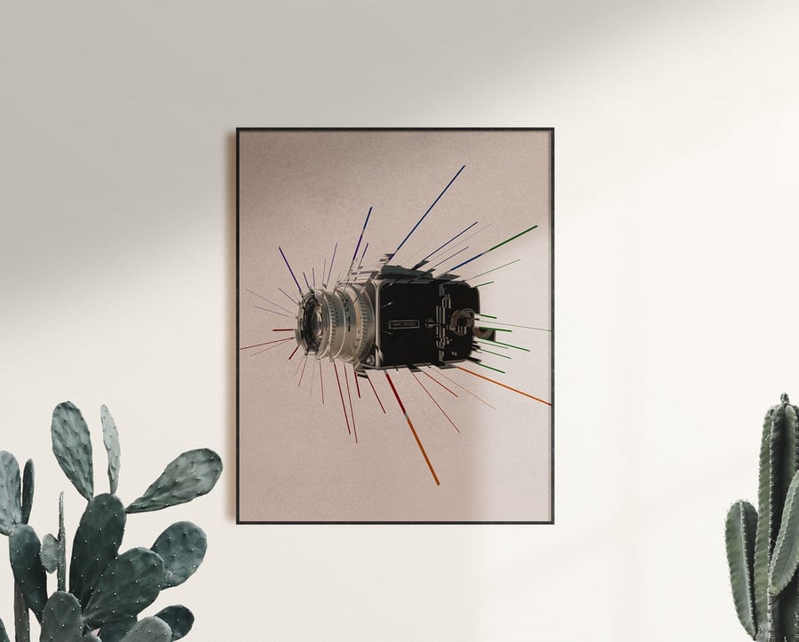 Hasselblad Camera Print