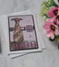 New Job Card Mens Tie Good Luck In Your New Job 3D Luxury Handmade Card - Image 1