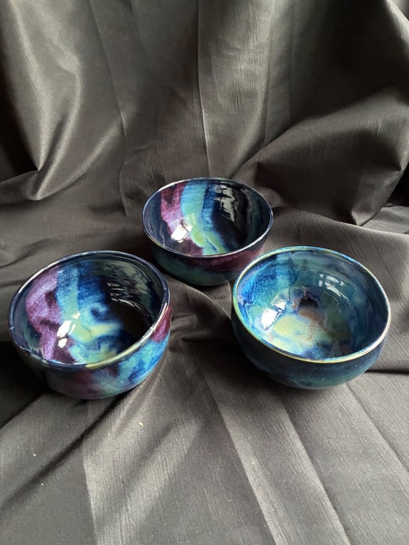 Northern Lights Snack bowls 