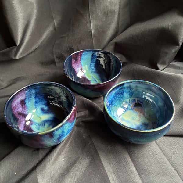 Northern Lights Snack bowls 