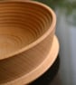 Unique Beech hand turned wooden Bowl. - Image 8