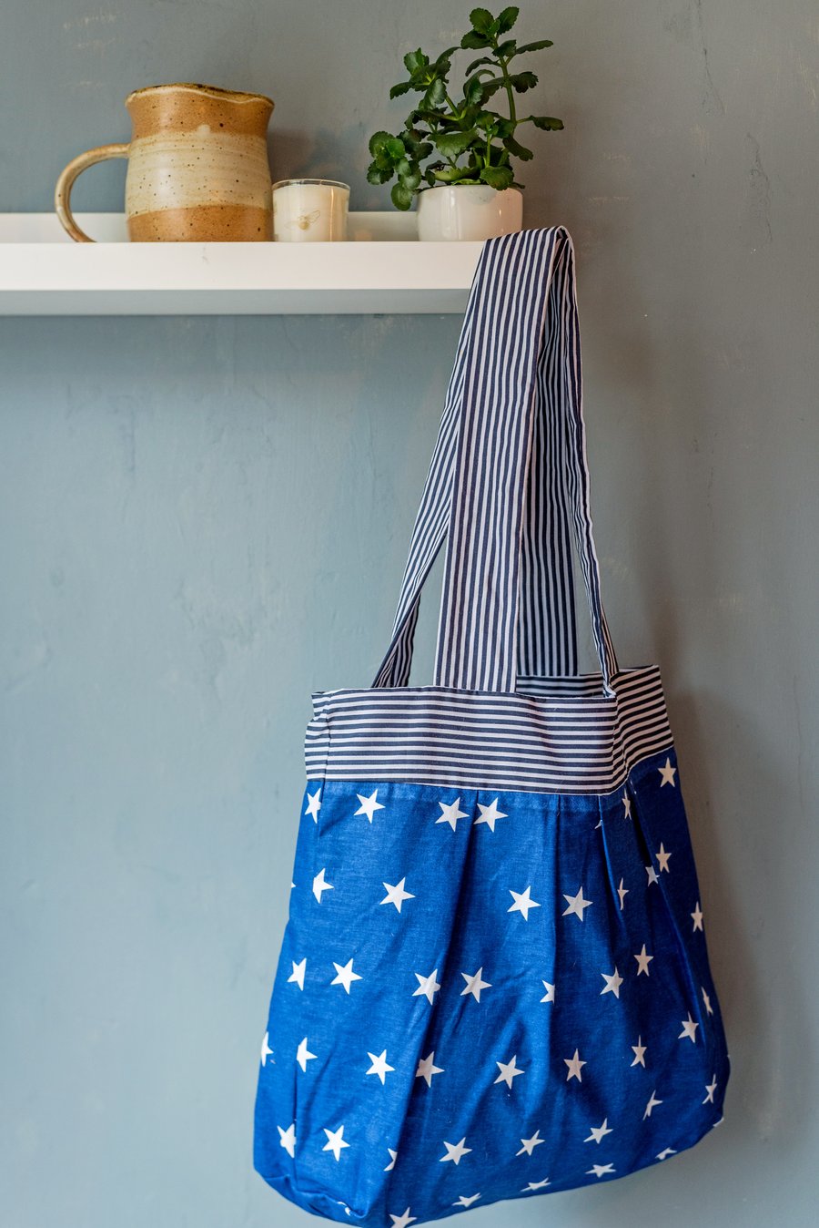 Stars and stripes tote bag
