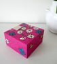 Pink Jewellery Box, Daisy Flowers Painting, Still Life Artwork, Mother Day - Image 8