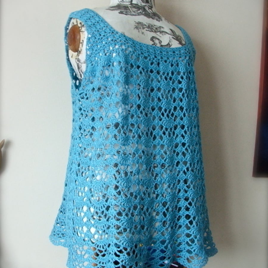 Lacy Crochet Top - MADE TO ORDER