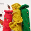 KNITTING PATTERN - Christmas Crackers - Intermediate level knitting