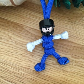 Paracord Biker Buddy Keyring