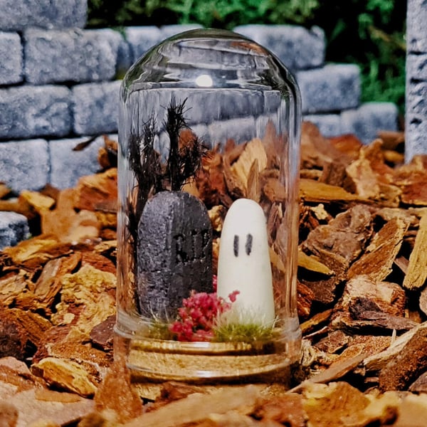 Adopt a Ghost in a Jar Official Jarling Mournglow Handmade Glow Dark Pet Ghost