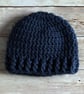 Blue Baby Blanket and Hat  - Image 3