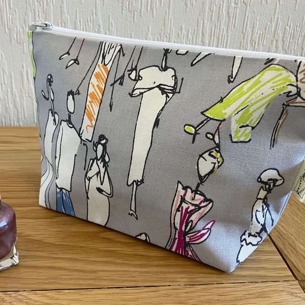 People Makeup bag, Handmade in the UK