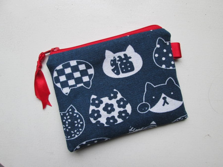 SALE Cats    Coin Purse