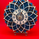 Mandala Laser Cut Clock