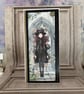 Greeting Card - Left blank for your own  message - Steampunk Girl C269