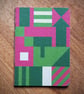 ARC01.3 A6 pocket notebook with graphic pattern cover - Image 1