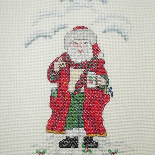 Job well done - Father Christmas - cross stitch chart