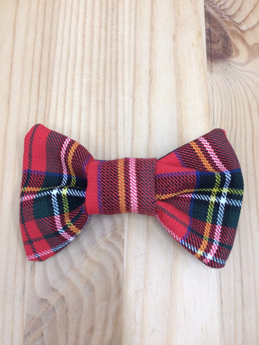 Royal Stewart Tartan hair bow, babies, children