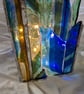 Cityscape Fused Glass Lamp - Image 4