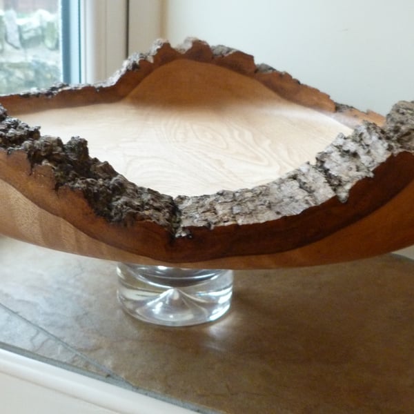 ASH  NATURAL  EDGE  FRUIT  BOWL