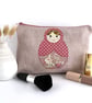 Russian Dolls Stacking Pouch Gift Set in Pink - Image 6