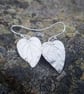 Violet leaf Earrings  - Image 1