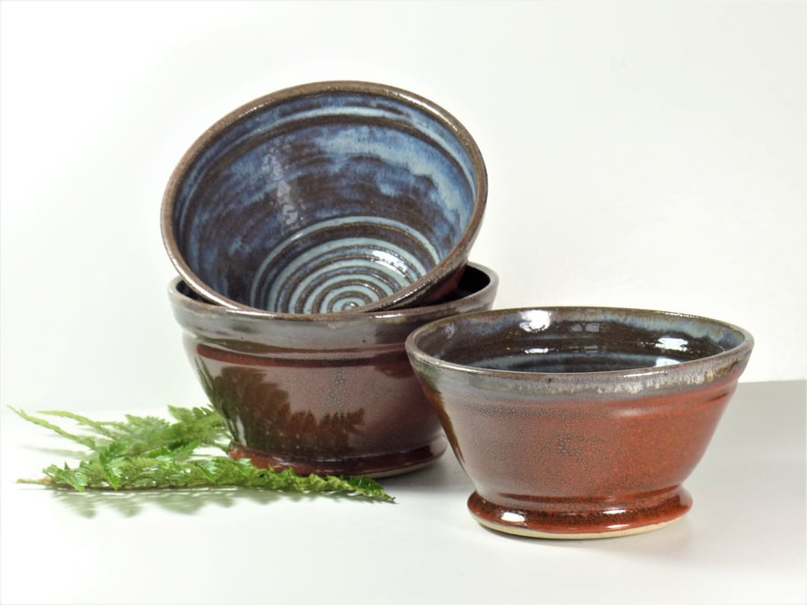 Bracken Hillside with Moody Skies Breakfast - Soup - Salad - Olive - Tapas Bowl 