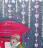 Christmas mice and red letterbox  - Image 3