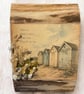 Wooden Coastal Beach Huts Wall Plaque Rustic Seaside Welsh Poplar Wood Art Sign. - Image 8