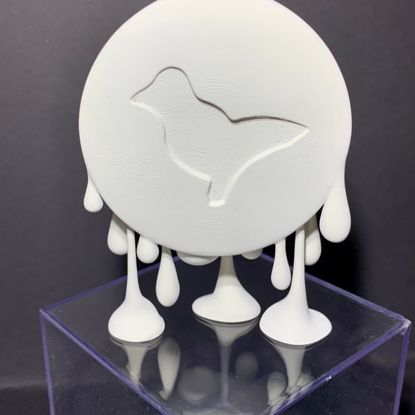 Dripping Ecstasy Dove Pill Sculpture