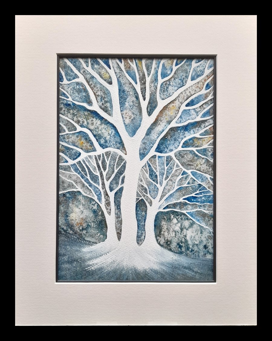 Eerie Calmness, an original painting