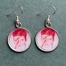 Handmade Sterling Silver David Bowie Earrings