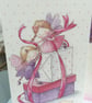 Pretty little fairy and presents birthday card - Image 3