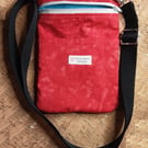 Phone Bag Red Cloud Print.