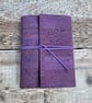 Cork A6 Journal Notebook in Lavender Purple - Image 5